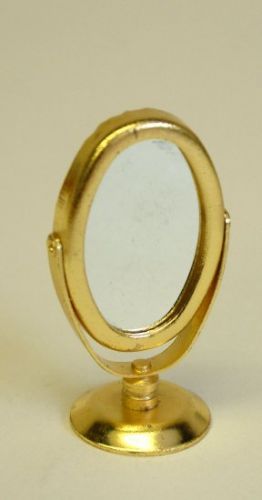 Oval Mirror On Stand